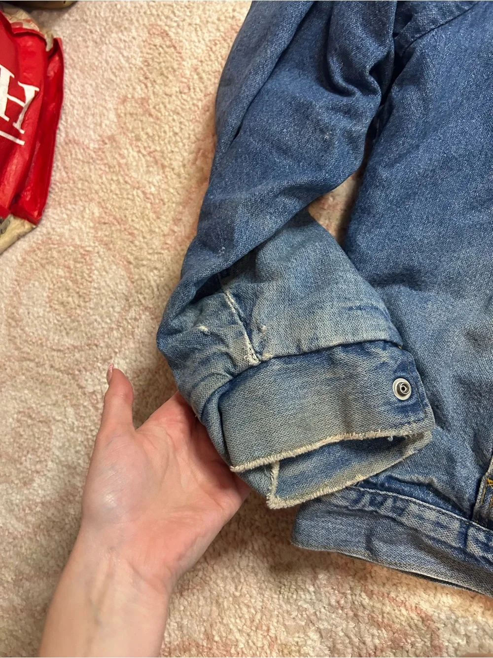 Vintage Wrangler Blanket-Lined jacket - Picture 5 of 7